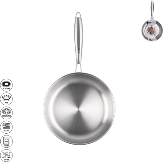 Poêle en inox Steela 20 cm