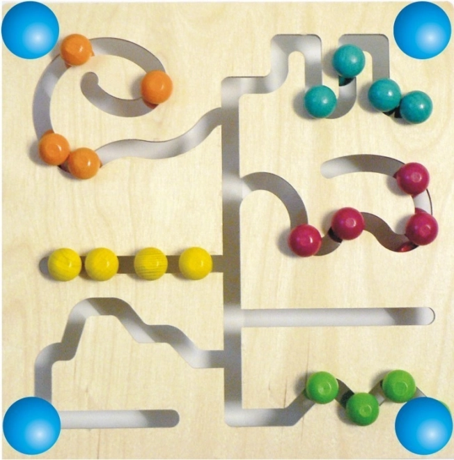 Labyrinthe moteur coloré de Hess