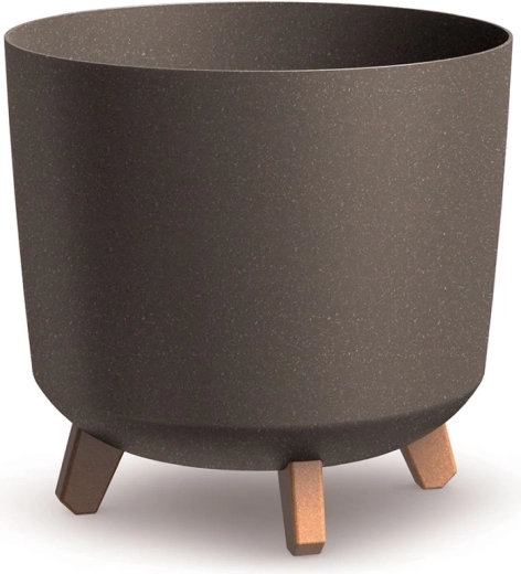 Pot Gracia Tubus Eco Wood 29,8 cm – café