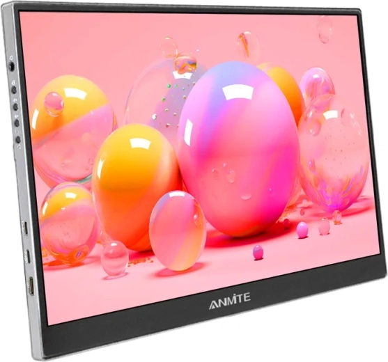Moniteur tactile portable Anmite 15,6" Full HD IPS avec HDR
