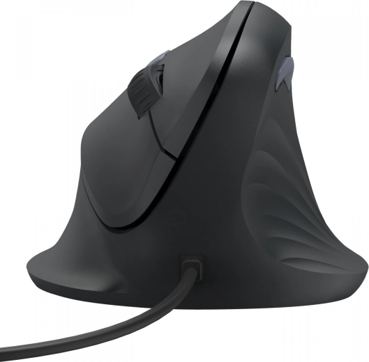 Souris filaire verticale ergonomique pour droitiers avec bouton Assist (IA)