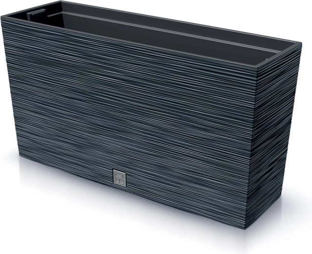 Jardinière Furu M 77 cm anthracite avec insert