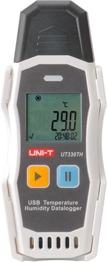 Thermohygromètre numérique Uni‑T avec enregistrement des données et USB