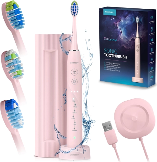 Brosse à dents sonique BERDSEN Galaxy rose