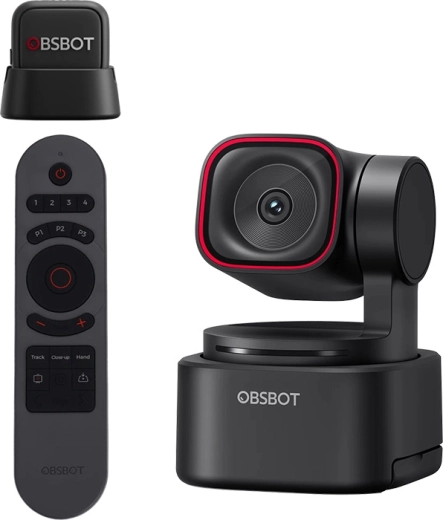 Webcam OBSBOT Tiny 3 Lite avec télécommande et micro