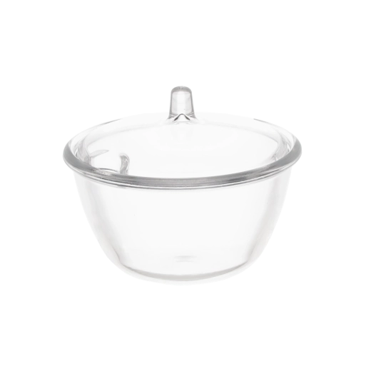 Sucrier en verre avec couvercle KROSNO