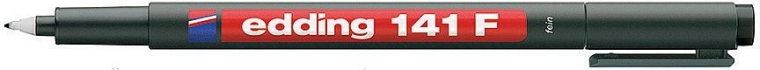 Marqueur permanent edding 141 F, noir