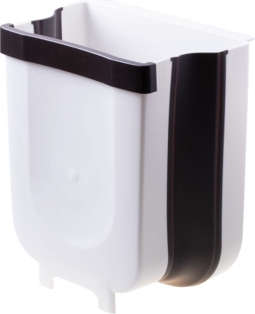 Poubelle pliable - blanche