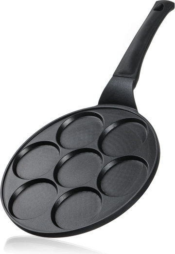 Poêle à pancakes ALIVIA 26 cm avec revêtement antiadhésif pour 7 pancakes