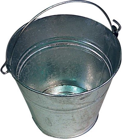 Seau en zinc 10 l KOVOTVAR