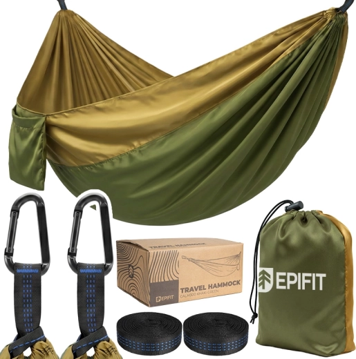 Hamac de randonnée Calm 300 vert kaki