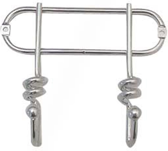 Porte-manteau mural Toro Twist avec 2 crochets