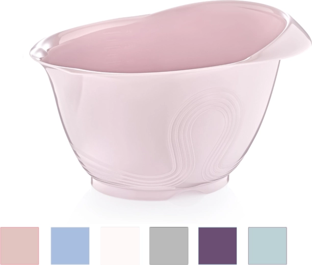 Bol ovale de mélange 4 l avec poignée et bec verseur