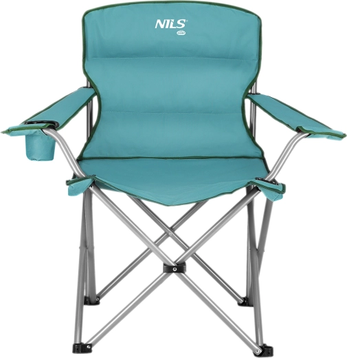 Chaise de camping pliante NILS Camp verte