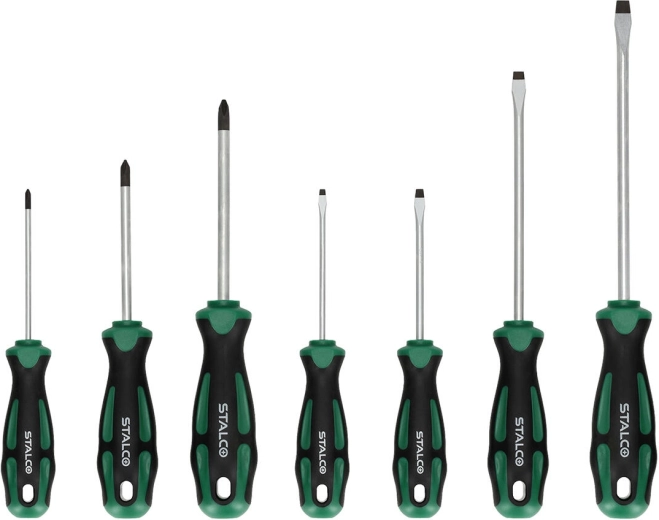 Jeu de tournevis 7 pcs PHILLIPS et plats STALCO