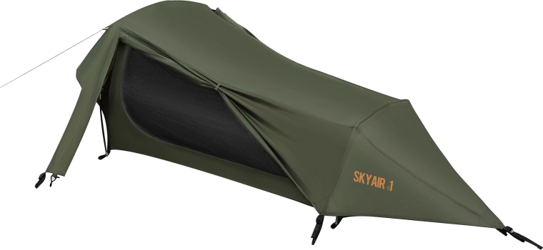 Tente simple paroi légère NILS CAMP Skyair 1 verte