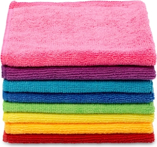 Chiffonnettes microfibres Vileda Colors, 8 pcs