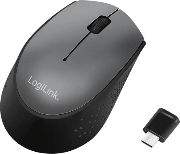 Souris sans fil USB‑C 2,4 GHz avec capteur optique 1200 DPI