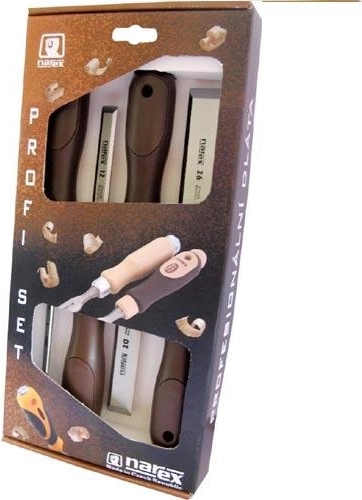 Jeu de ciseaux à bois plats, 4 pcs