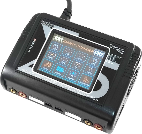 Chargeur Redox Sigma duo avec alimentation intégrée et écran tactile couleur - 1 pièce