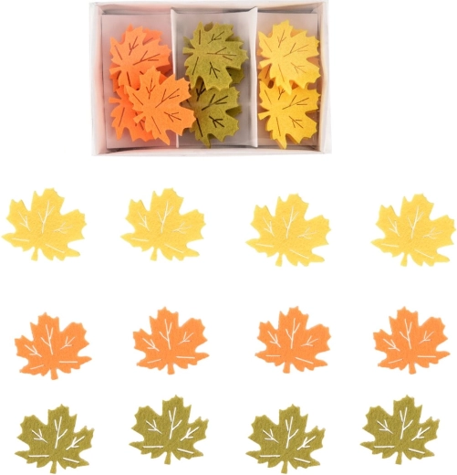 Patins en feutre autocollants ronds 35 mm – 12 pcs