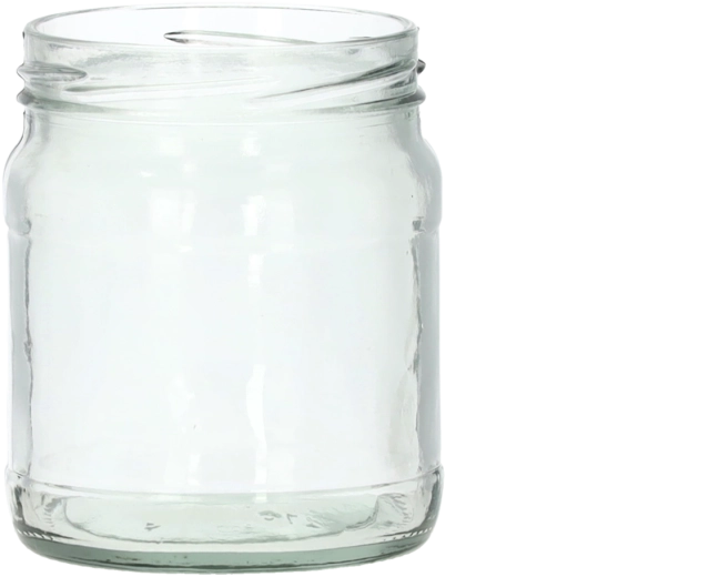 Bocal en verre de conservation 450 ml avec ouverture 82 mm