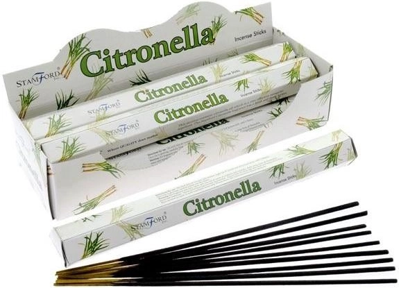 Bâtonnets d’encens parfumés Stamford Premium citronella