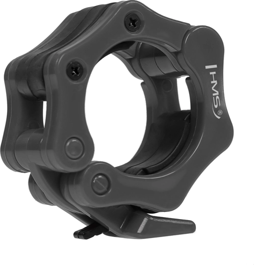 Colliers à fermeture rapide pour barre olympique HMS ZG1000B, noirs