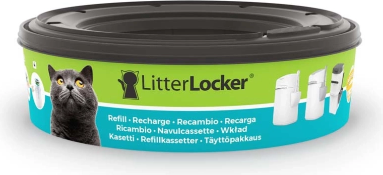 Cartouche de rechange LitterLocker pour poubelle à litière pour chat