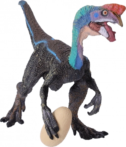figurine de collection oviraptor bleu de Papo