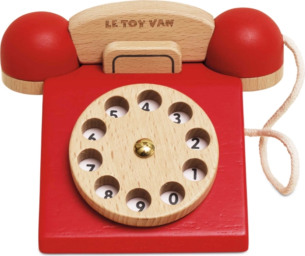 Téléphone rétro en bois Le Toy Van pour enfants - 1 pièce