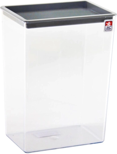 Boîte pour aliments secs 2 l – haute rectangulaire, couleurs assorties