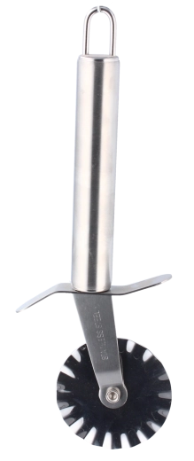 Roue à pâte en acier inoxydable 16,5 cm