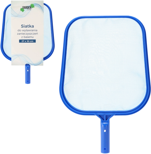 Épuisette pour impuretés de piscine 27 × 30 cm