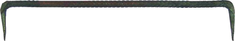 Crampon de charpente forgé 350 × 12 mm