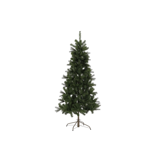 Sapin de Noël synthétique 120 cm vert avec support en métal