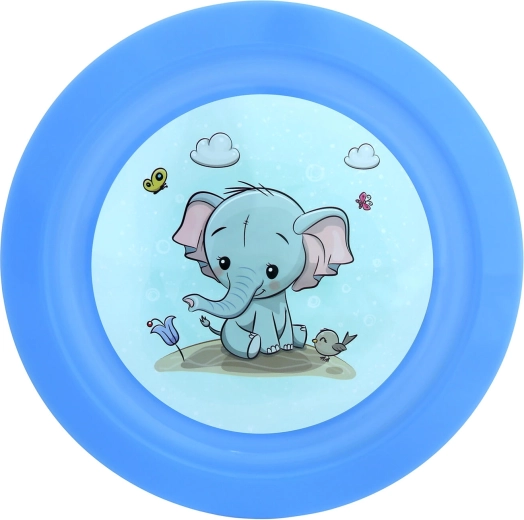 Assiette plate pour enfants avec soleil 21 cm
