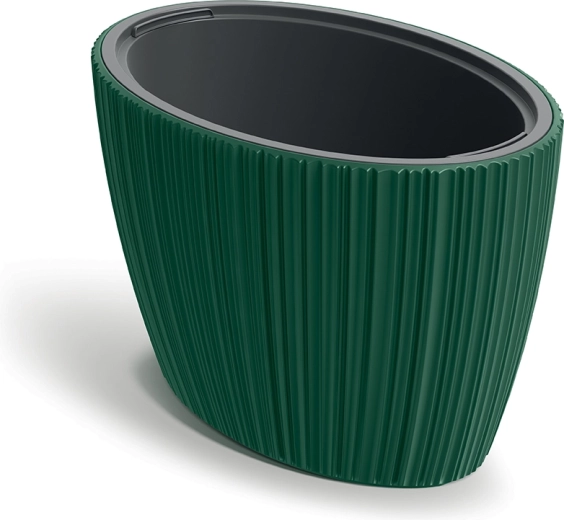 Pot de fleurs ORO vert foncé 59,5 cm