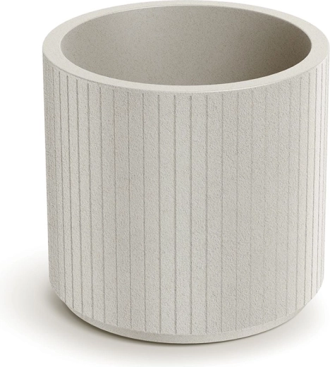 Pot Coro Round 40 cm sable