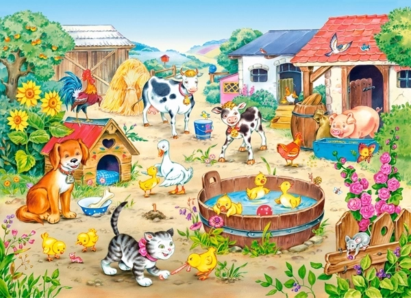 Puzzle Ferme 60 pièces