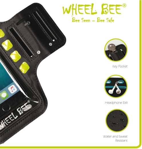 Brassard de running Wheel-Bee avec LED Night Hawk