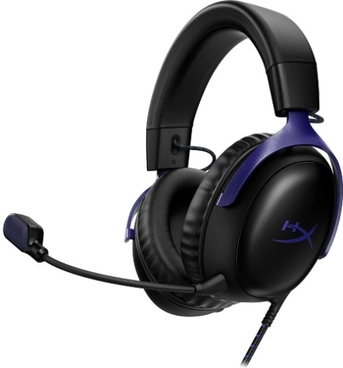 Micro-casque gaming HyperX Cloud III noir/bleu