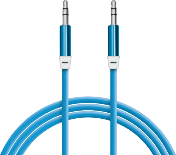 Câble audio AUX avec connecteurs jack 3,5 mm, 1 m