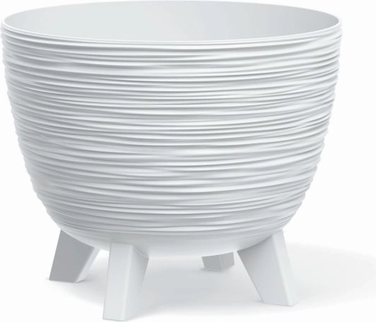 Pot de fleurs Furu 29 cm blanc