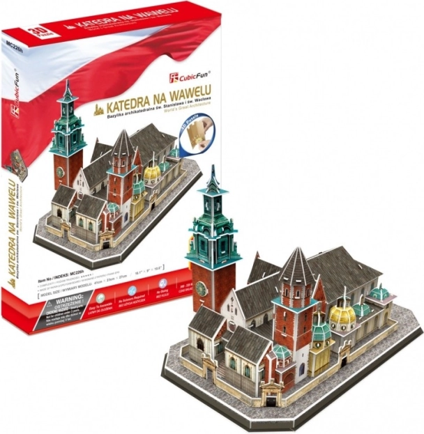 CubicFun Puzzle 3D Cathédrale du Wawel (101 pièces)