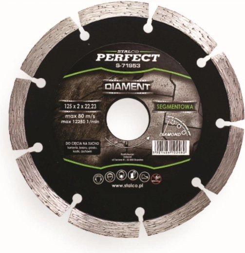 Disque diamanté 230 mm segmenté STALCO