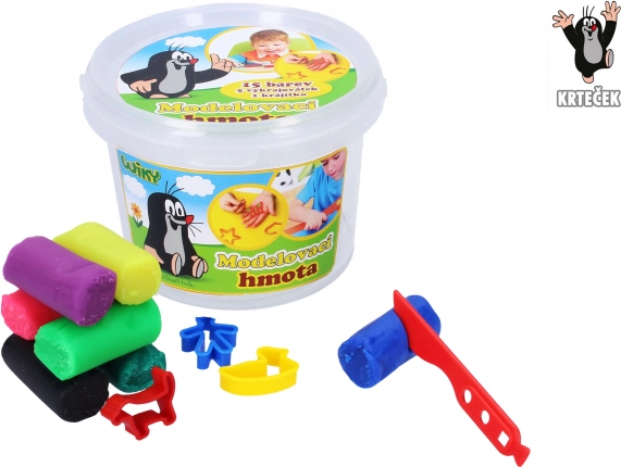 Pâte à modeler Doh set Krtek 300 g