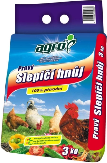 Véritable fumier de poule 3 kg AGRO