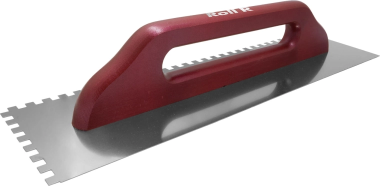 Taloche en acier inoxydable à dents 12 mm, 480 × 130 mm