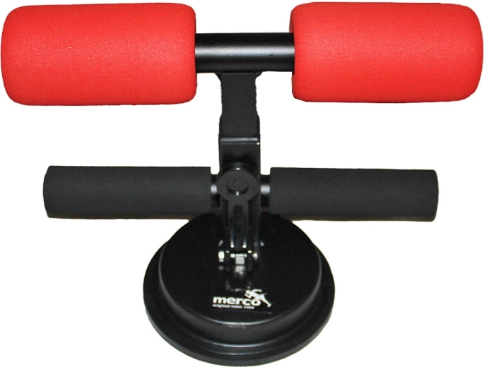 Merco support réglable pour sit-ups avec ventouse rouge - 1 pièce